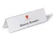 Tafelnaambord Durable 8053 105x297mm transparant