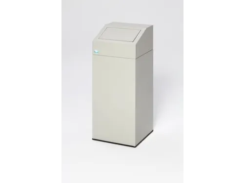 Afvalverzamelaar 45 liter HxBxD 790x320x320mm sticker restafval Grijs
