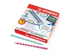 Potlood STABILO Easygraph grafiet 325 HB classpack 48 stuks