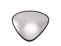 Convex veiligheidsspiegel binnen driehoek 330x330x380mm