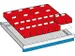 Compartimentage De Tiroir Pour Façade Hauteur 100Mm 16/8Godets L 717M