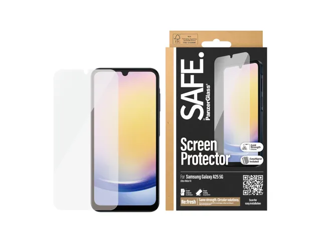 Protection écran SAFE. by PanzerGlass pour Samsung Galaxy A25 5G