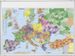 kaart van Europa HxB 98x138cm schaal 1:3.600.000 opprikbaar - 1