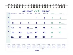1-Maandskalender 2027 Brepols 43x31.5cm