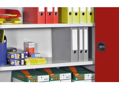 tablette en acier p. armoire à portes pliantes lxP 1200x500mm RAL7035