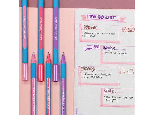 Balpen Slider Edge Pastel, Pastel Flamingo