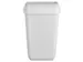 Afvalbak Quartzline open inworp 43 liter wit 441404