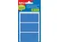 Apli Gekleurde Etiketten 34x67mm Blauw