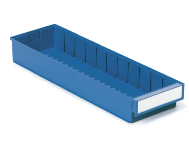 stellingbak,HxBxD 82x186x600mm,PP,blauw