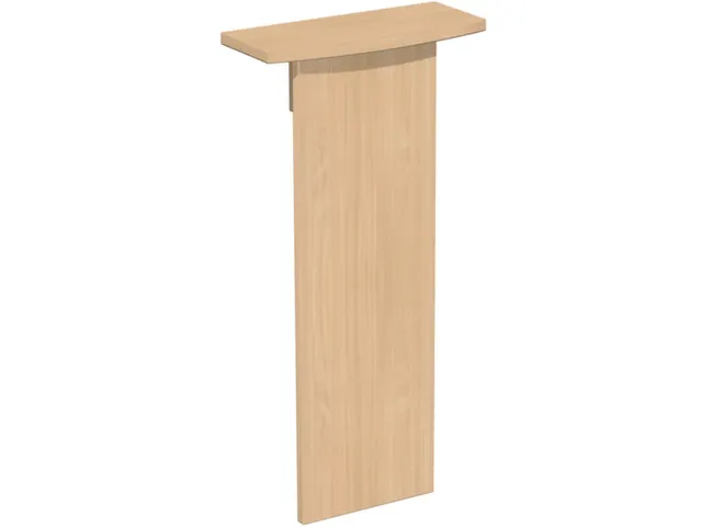 designelement,v. balie,B 500mm,hout,beuken