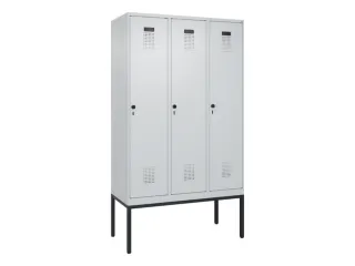 locker voor scheiding van kleding,HxBxD 2120x1200x500mm,3vak - 2