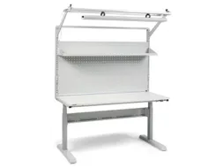 geperforeerde plaat,v. montagetafel,HxB 389x1474mm,staal