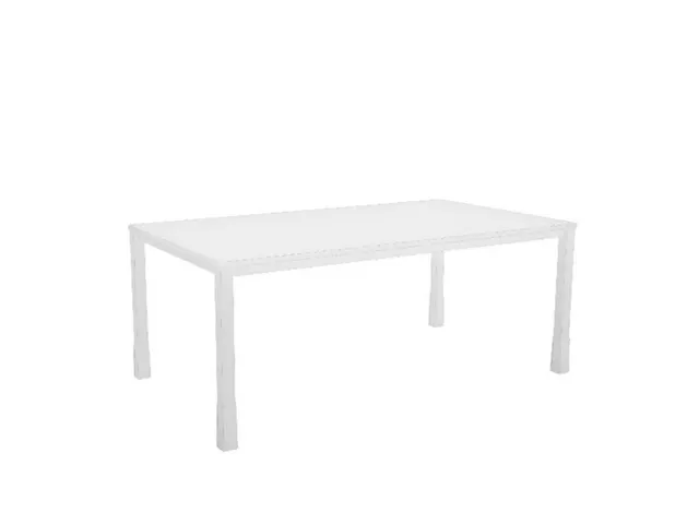 In hoogte verstelbaar bureau,HxBxD 720-840x1800x1000mm,Bl-wit