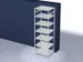 rayonnage modulaire,rayonnage départ,HxlxP 3000x1060x835mm