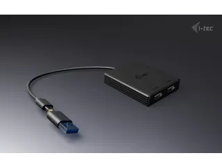 USB-A/USB-C Dual 4K/60 Hz DisplayPort Video Adapter - 2