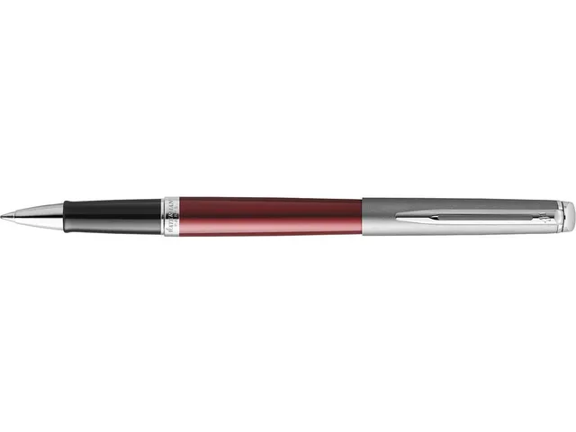 Hémisphère Coloured roller pointe fine, en boîte-cadeau, Matte red