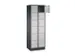 armoire multicases,HxlxP 1950x620x500mm,2x6compartiments,serr.cyl.