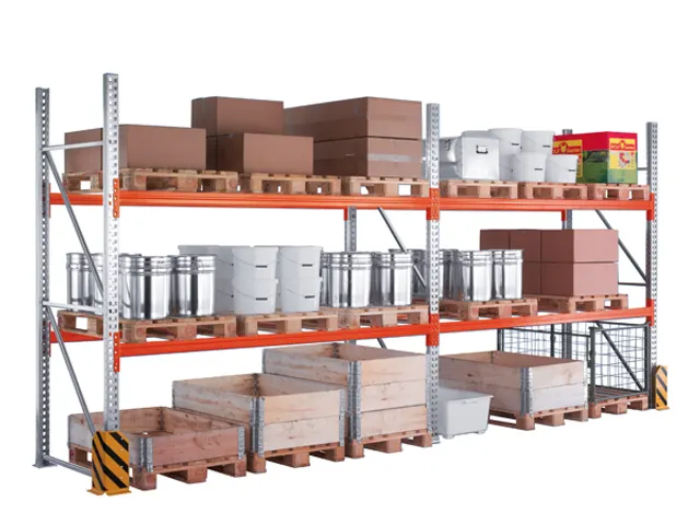 palletstelling,grondveld,HxBxD 4400x2870x1100mm,vakl. 3000kg