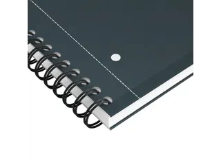 Spiraalblok Oxford International Notebook A4+ lijn Zwart - 4