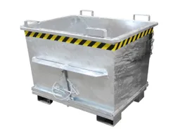 Bodemklepcontainer 971x1040x1200mm 0.70m³ 1500kg Verzinkt