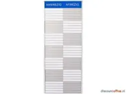 OUTLET In-uit Bord 35 Namen Aan/afwezigheidsbord