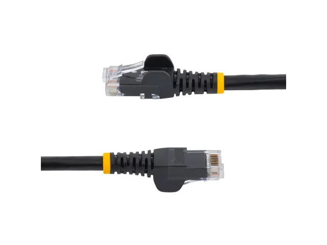 Cat6 patchkabel met snagless RJ45 connectors 2 meter zwart
