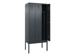 locker voor scheiding van kleding,HxBxD 2120x900x500mm,3vak