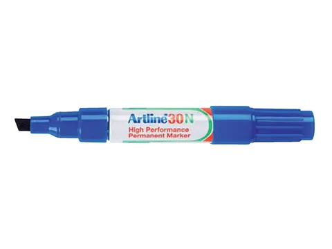 Viltstift Artline 30 schuin 2-5mm blauw