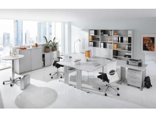 Bureau Hxbxd 720x1600x800mm Ral7035