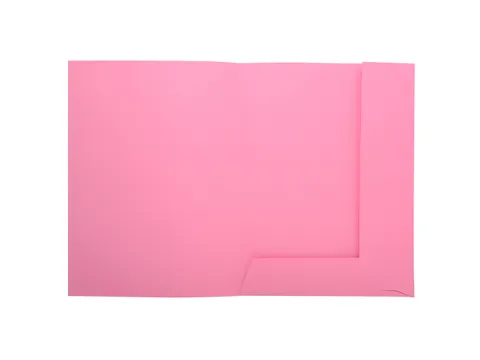 Exacompta Dossiermap A4 Jura 250 Roze 2 Kleppen 50 Stuks