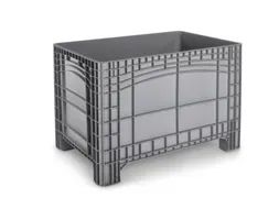 container met grote capaciteit,HxLxB 800x1200x800mm,535l,PE,grijs