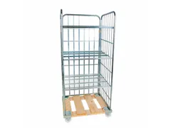 rolcontainer,draagverm. 500kg,HxLxB 1800x810x724mm,nuttige H 1600mm