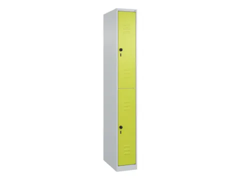dubbeldekse locker,HxBxD 1850x250x500mm,1x2vak.,vak B 250mm
