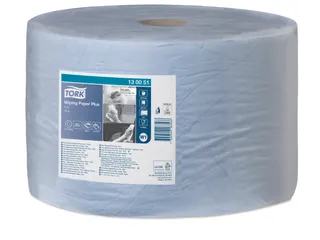 Tork Poetspapier Advanced Wiper 420 130051 2-Laags W1 Blauw - 1