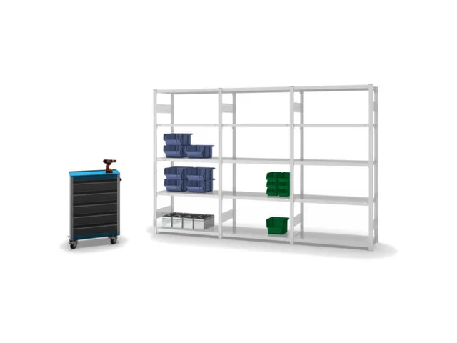 rayonnage modulaire,rayonnage départ,HxlxP 2000x1060x435mm