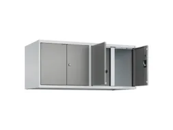 opzetkast,v. locker voor scheiding van kleding,4vak.,vak B 300mm
