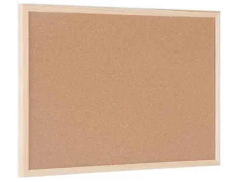 Kurkbord Met Houten Kader 40x60Cm
