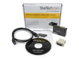 Usb 3.0 Naar Hdmi En Dvi 2x Monitor Externe Videokaart Adapter