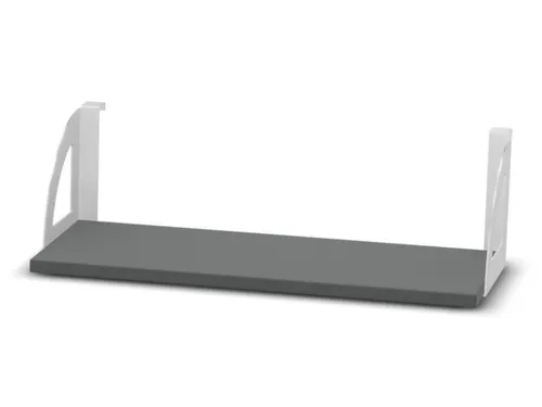 opzetschap,v. scheidingswand,aluminium-zilver,MS-donkergrijs