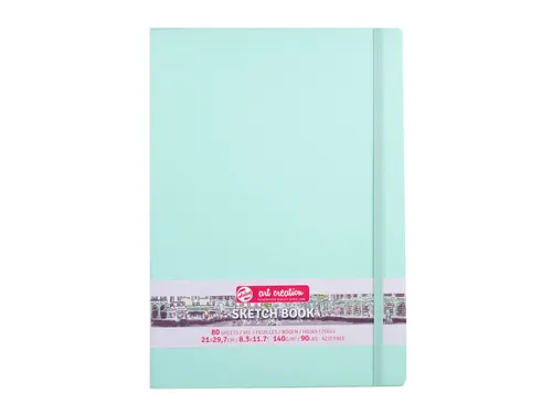 Schetsboek Talens Art Creation 80 vel 140gr 210x297mm frisse munt