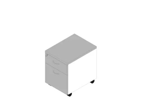 mobiel ladeblok,HxBxD 580x420x560mm,1lade(n),1hangmappenframes