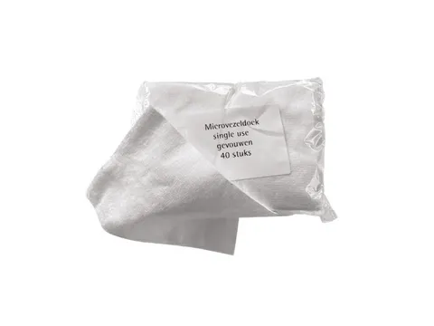 Microvezeldoek Disposable gevouwen 30x23cm 12x40st