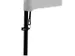 Drapeau de plage Alu Wind Set complet Impression "SIGN IN HERE" Gris