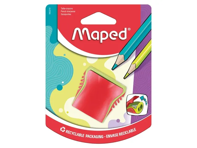 Puntenslijper Maped Boogy 2-gaats assorti