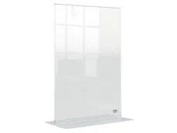 Infobord Nobo Premium Plus A4 acryl vrijstaand
