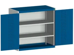 kast met perforaties HxBxD 1000x1050x650mm 2xStalen bodem Ral5010