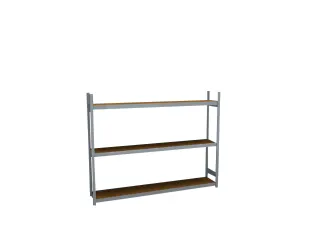 breedvakstelling,grondveld,HxBxD 2000x2570x435mm,vakl. 350kg - 1