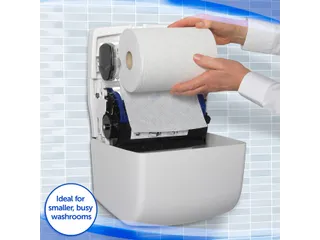 Handdoekroldispenser Kimberly Clark Aquarius Slimroll wit 7955 - 6