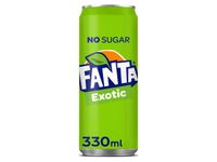 Frisdrank Fanta exot.zero 0,33l stg b/24
