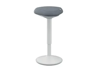 Ergo actieve zit/sta kruk met comfortzitting en gasveer 57-82cm grijs - 10